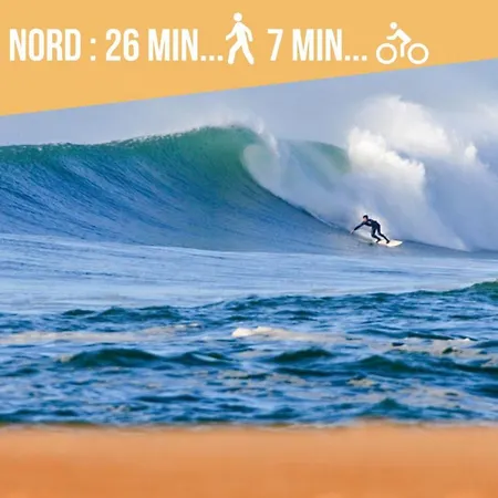 * Hossegor * Cosy * 100m * Ideale Couple 公寓 *