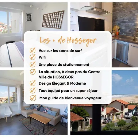 * Hossegor * Cosy * 100m * Ideale Couple *